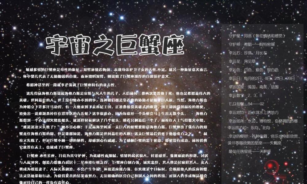 12星座组cp:水象星座的巨蟹座与风象星座的双子座