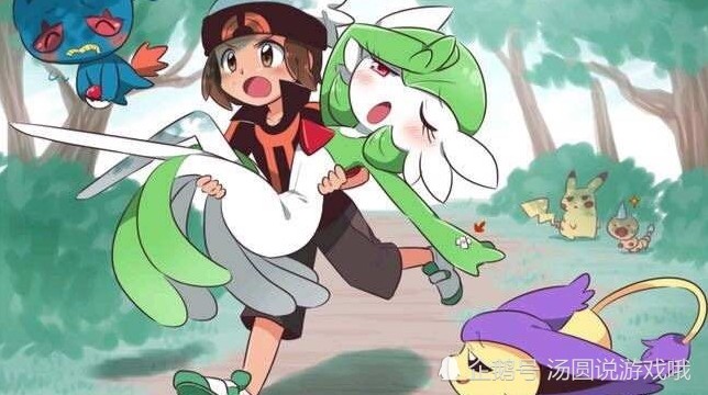 口袋妖怪沙奈朵的绯闻男朋友看完后才知道艾路雷朵帽子的秘密