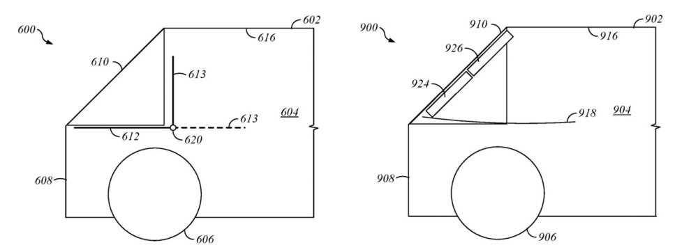 苹果汽车曝光新专利：安全气囊可帮助司机避免飞来的碎片