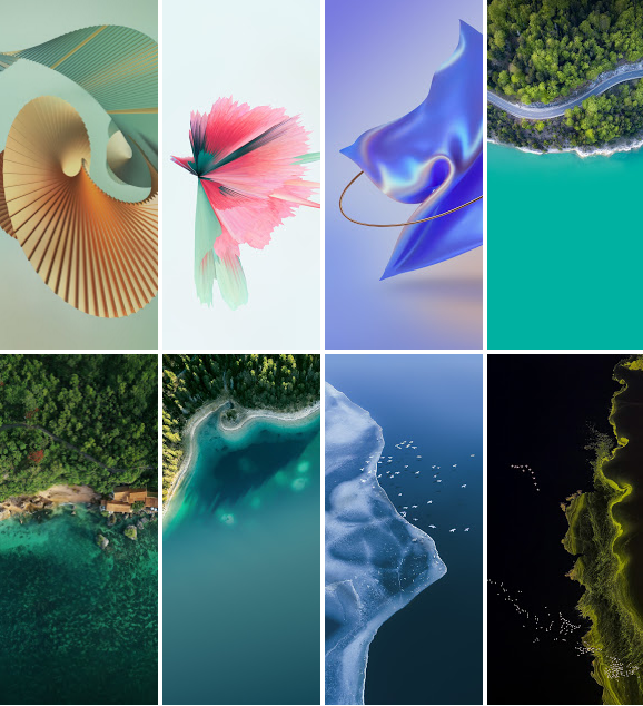 中兴壁纸|zte axon 30 ultra内置原生壁纸_腾讯新闻