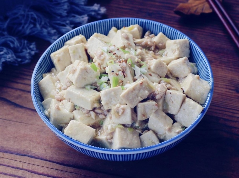 百吃不厭的肉末豆腐,營養與美味並存,連吃2碗米飯都不夠