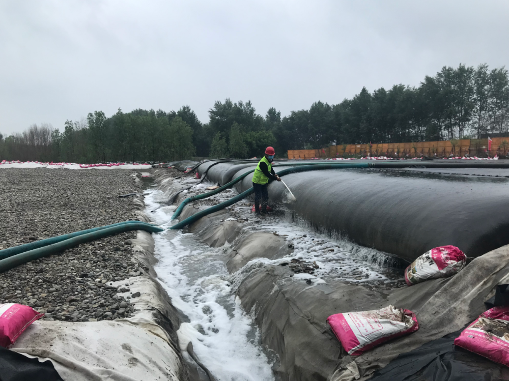 哈尔滨新区这里的清淤充满科技范儿