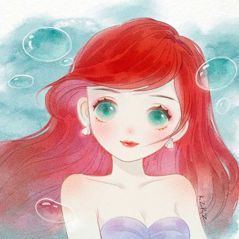 迪士尼公主头像