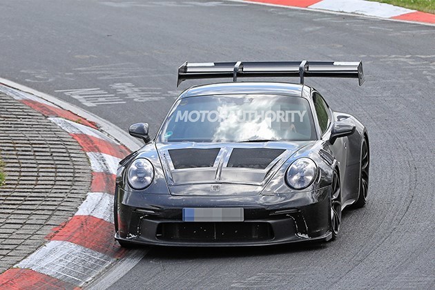 保時捷911 gt3 rs諜照曝光 搭4.0升水平對置6缸發動機_騰訊新聞