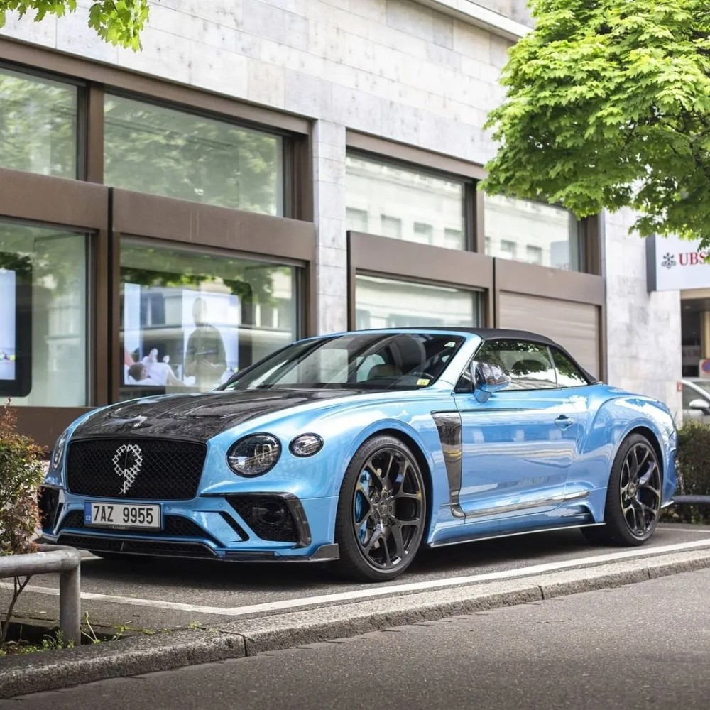 把豪华变得动感mansory改装版宾利欧陆gt太扎眼了