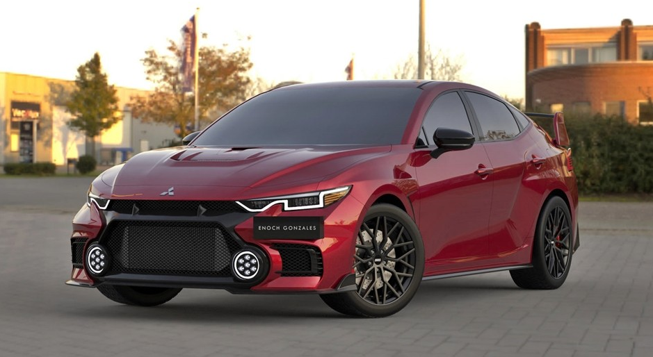 全新一代三菱lancer evo来袭!2.0t涡轮增压,情怀依旧_腾讯新闻