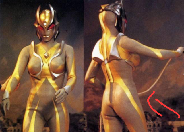 奥特曼卡尔蜜拉成最美女奥复古麻花辫加露肩装沙漏身材比苍月还美