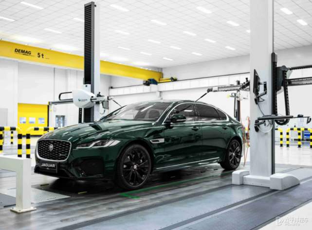 新款捷豹xfl下线采用全铝车身架构