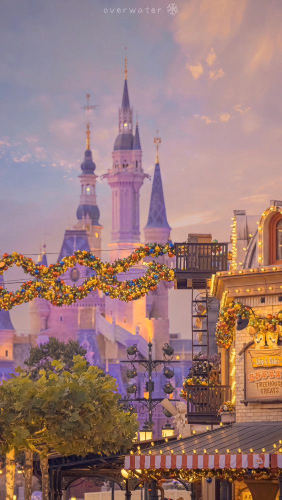 超级好看的迪士尼城堡手机壁纸