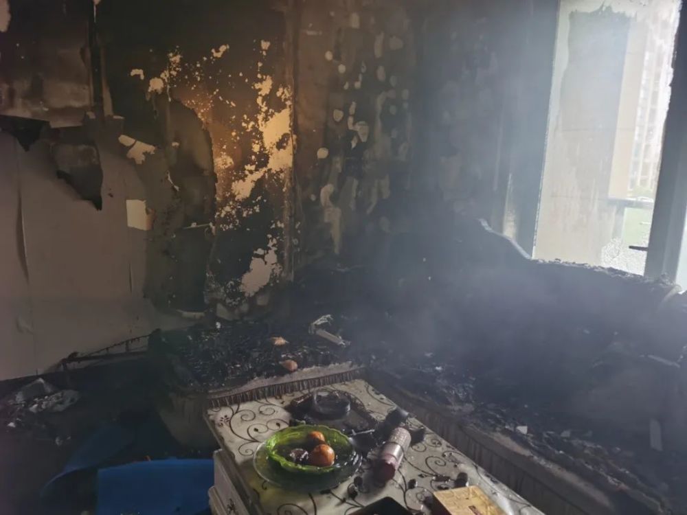 舟山新城一小区发生火灾居民家庭防火需注意