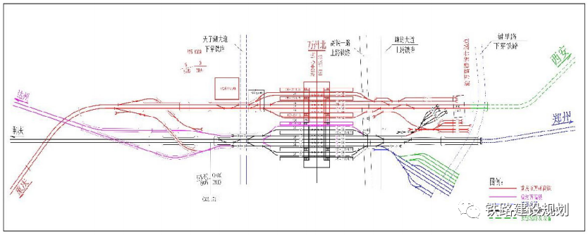 萬州鐵路樞紐佈置示意圖▼渝萬高鐵線路平縱斷面示意圖▼編輯:萬州