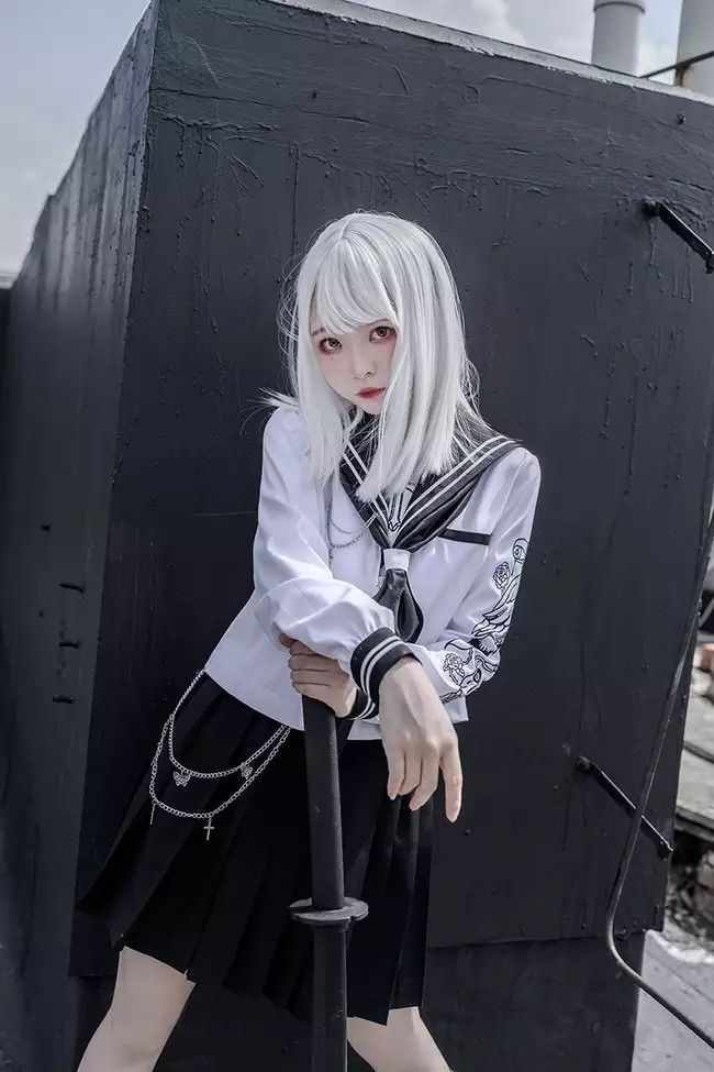 jk少女不良jk双子款成年人从来不做选择