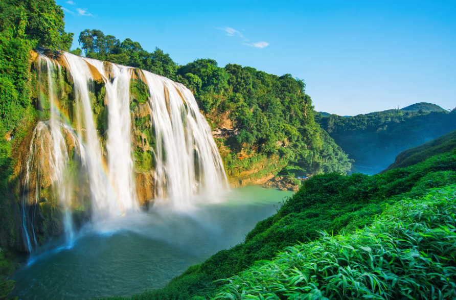 受强降雨影响黄果树景区这几个景点暂时封闭