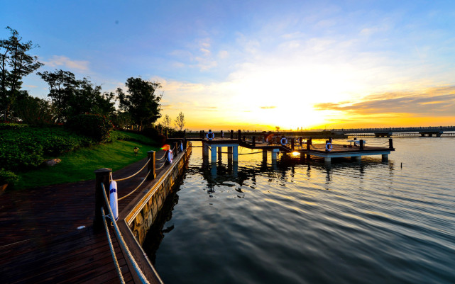 上海第一大淡水湖,是沟通苏南与上海市区的重要水上通道