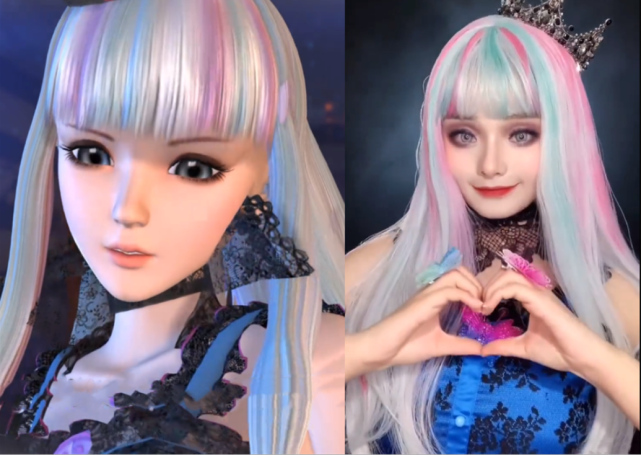 叶罗丽最强cosplay来啦一人扮演5五个角色亮彩比动画还美