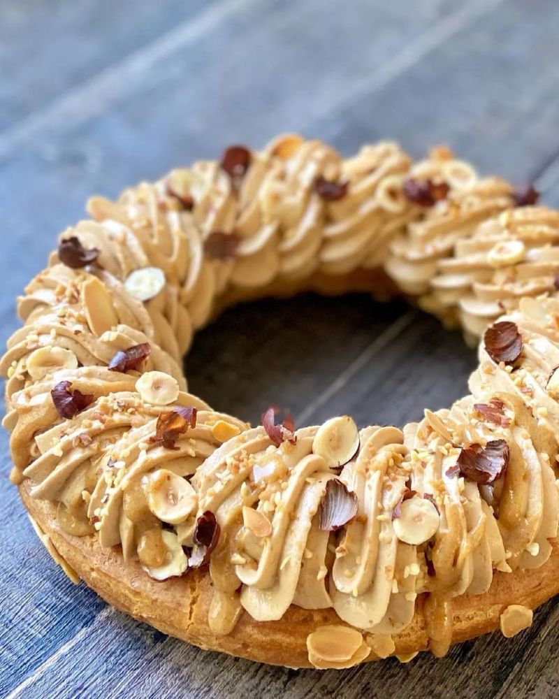 爆浆预警!"车轮"巴黎布雷斯特泡芙,法国泡芙圈里的明星款