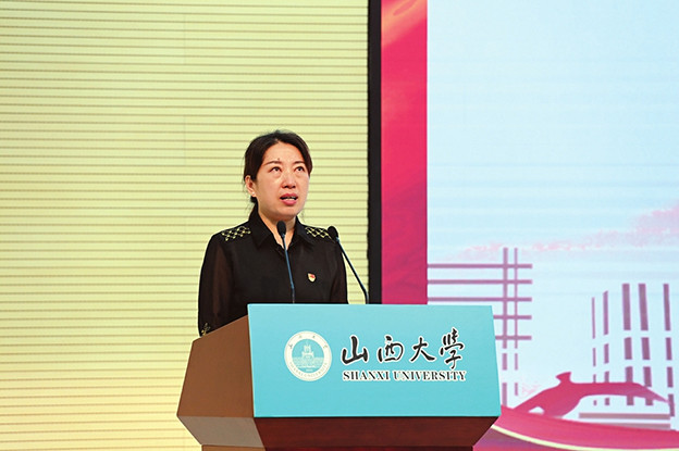 山西省英烈英模家属宣讲团走进高校