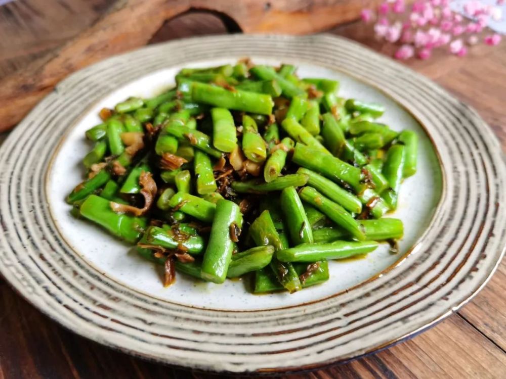 梅干菜炒四季豆