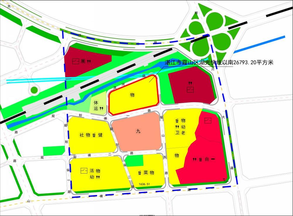 湛江市霞山最新规划图图片