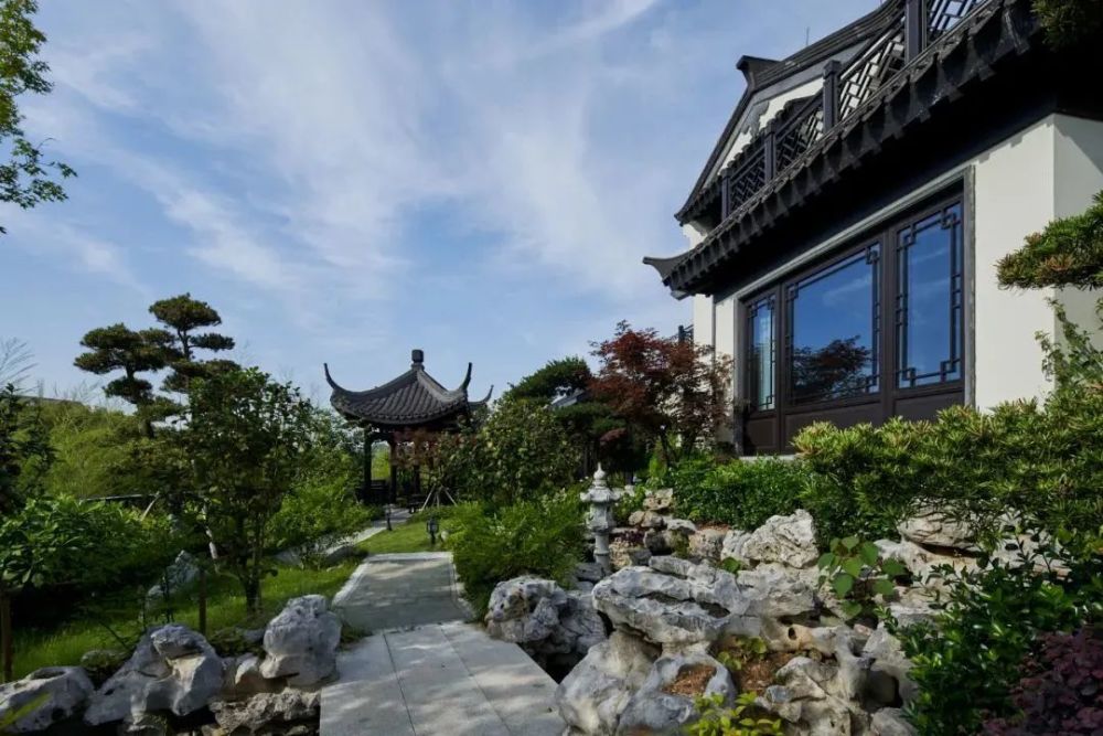 "顶奢全家游"西塞山前木墅酒店庭院别墅