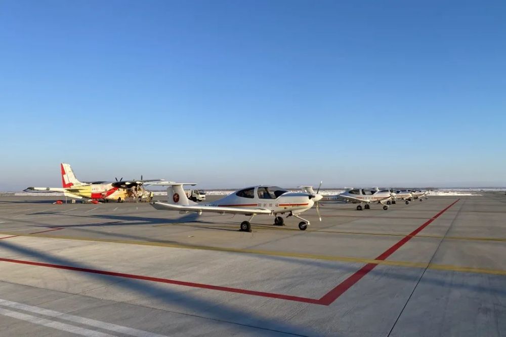 增幅100海航松原查干湖机场运输通用航空两翼齐飞