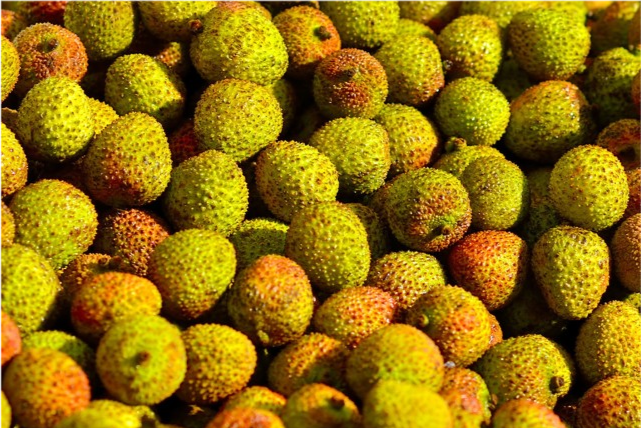 买荔枝时,选红的还是选青的,只要掌握这4点,一挑一个准