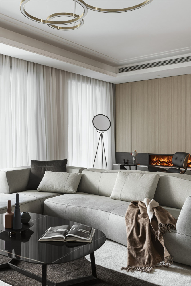 现代风格软装设计,90后夫妻的温情之家!