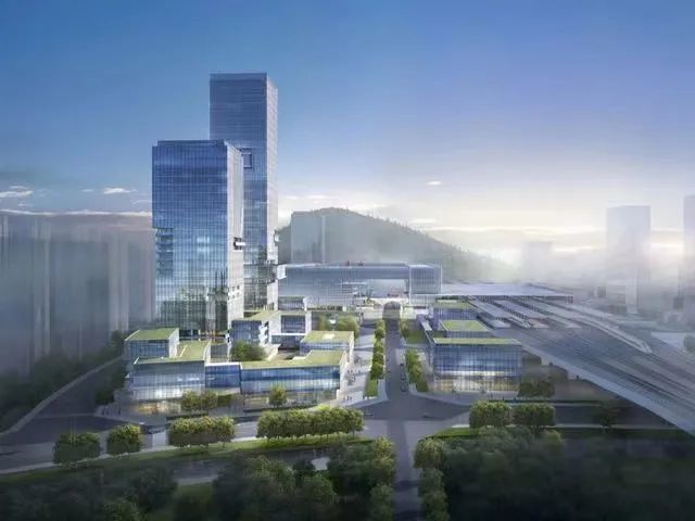 高端大气!甬舟铁路舟山站总体设计出炉,速看