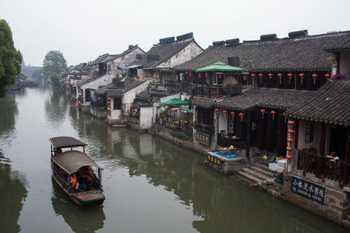 古代吴越文化的发祥地之一,浙江省嘉善县西塘古镇