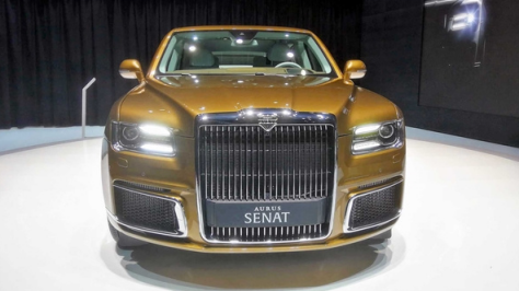 俄罗斯顶级豪华车aurus senat将投产