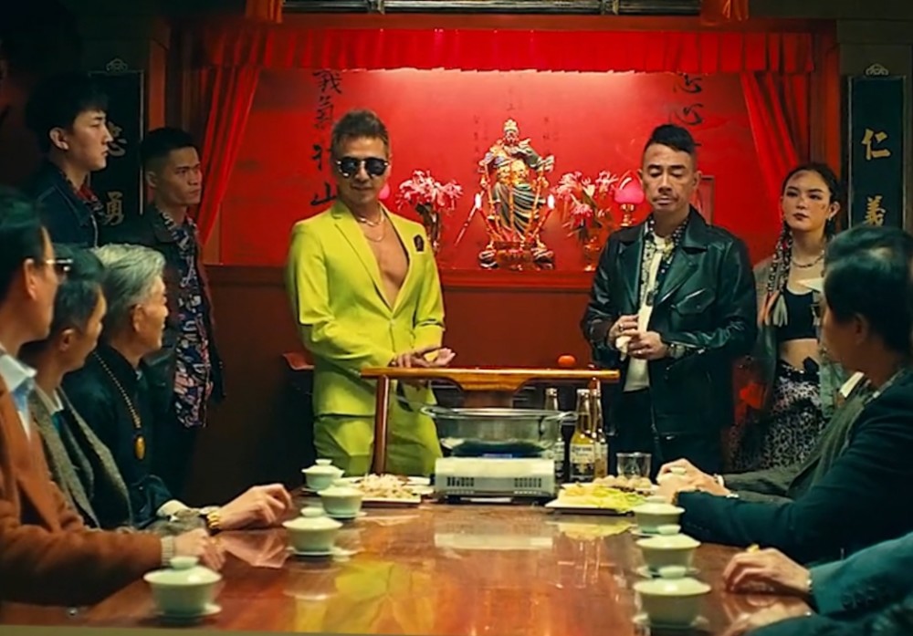 林雪主演的电影新版古惑仔《无间风暴》山鸡哥卧底扫毒成为英雄人物