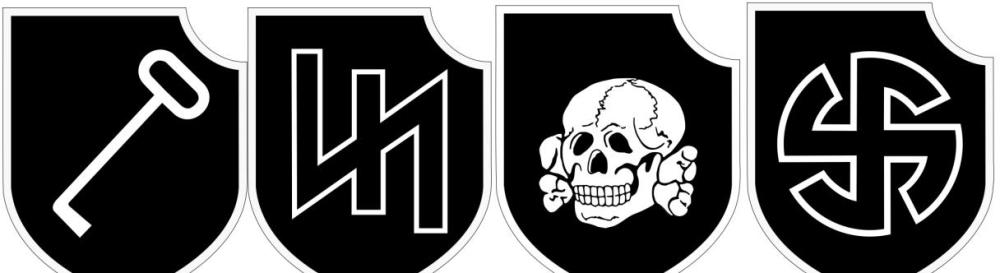 党卫军骷髅师的前身是"骷髅总队",这是一个专门从事灭绝活动的组织,所