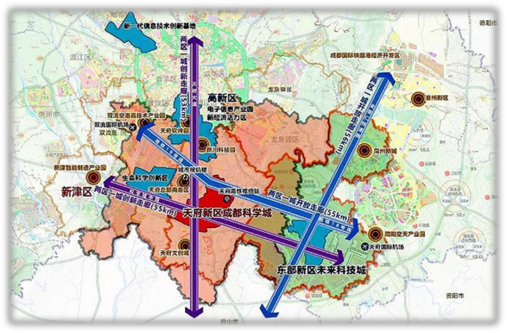 天府牧山数字新城规划图片