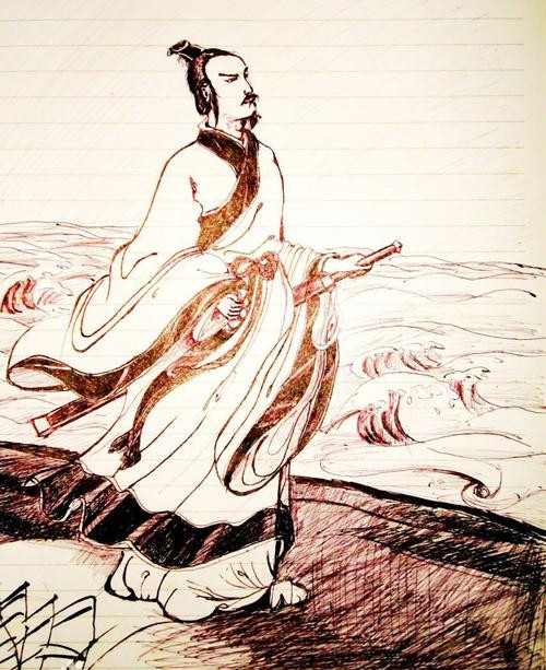 "楚辞"的创立者和代表作家,开辟了"香草美人"的传统,被誉为"楚辞之祖"