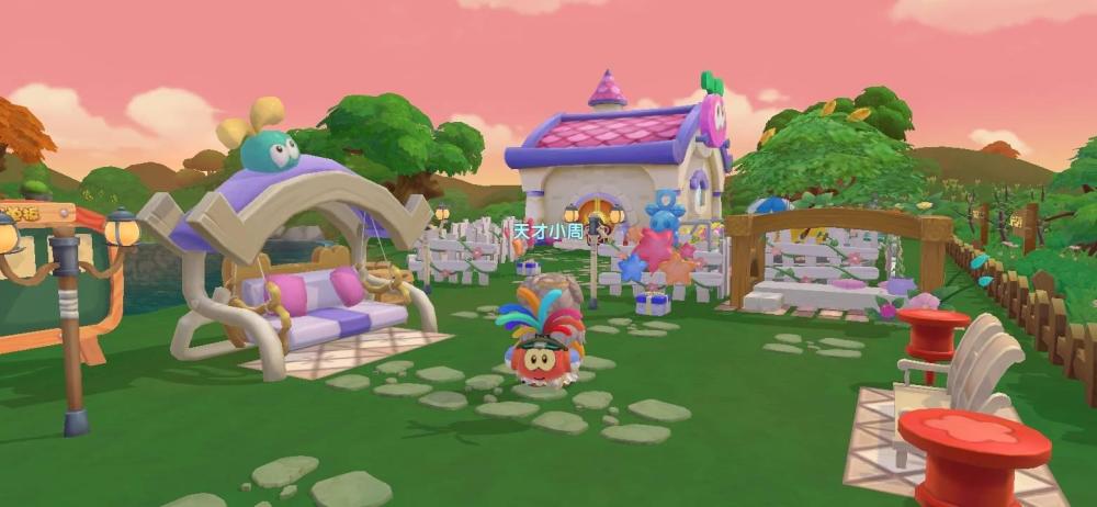 游戏家园装修也内卷摩尔庄园小屋成别墅原神人手一个王府