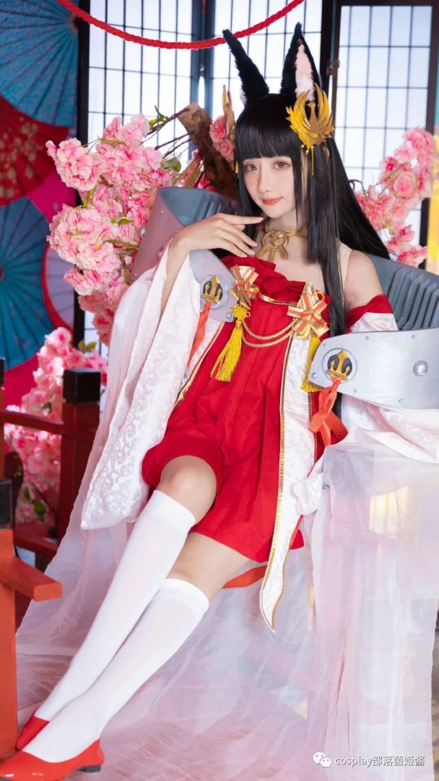 cos:碧蓝航线长门鲨cos正片@紫氯氯