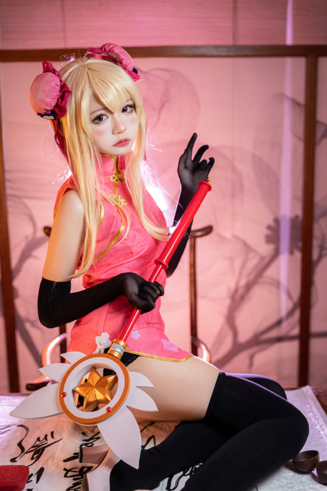 魔法少女伊莉雅旗袍cos正片