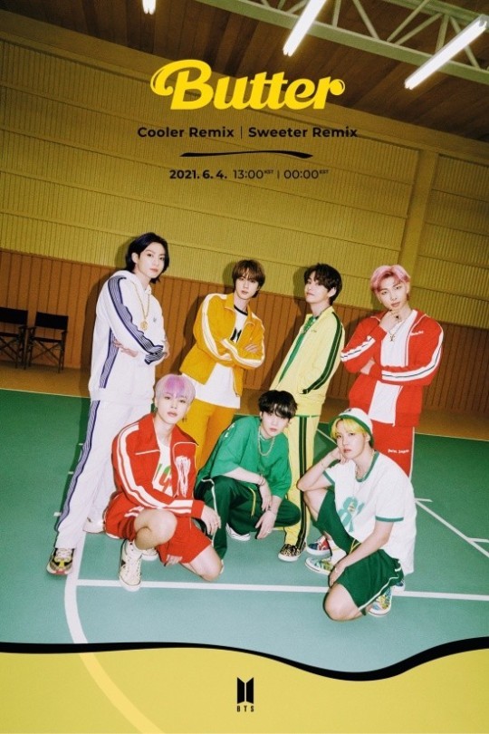 防弹少年团btsbutter追加remix2首为army准备的特别礼物