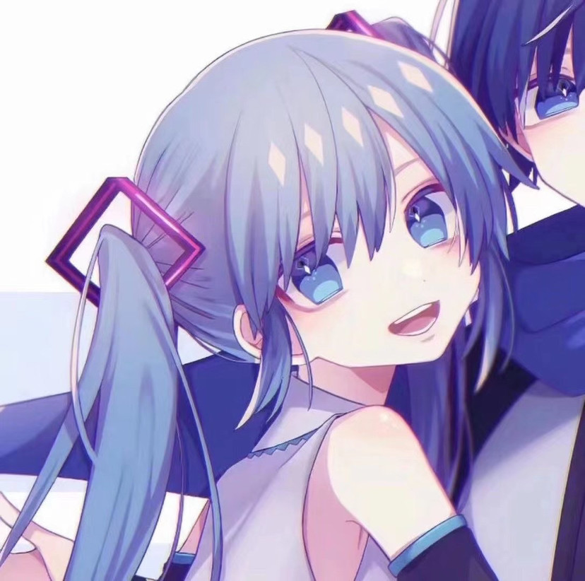 动漫情侣头像可可爱爱的软妹来领头像啦