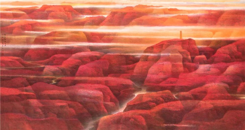 当石库门"对画"宝塔山,红色基因与延安精神碰撞出全新艺术火花