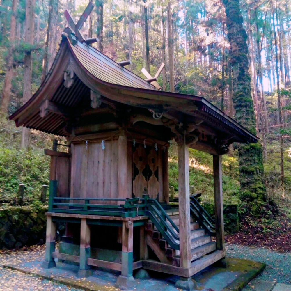 《萤火之森》的取景地:上色见熊野座神社,如今看着却很破败