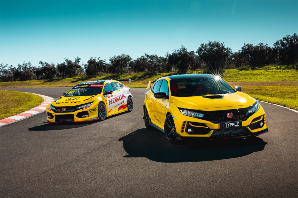 提供特别的涂装本田思域typer限量版在澳推出