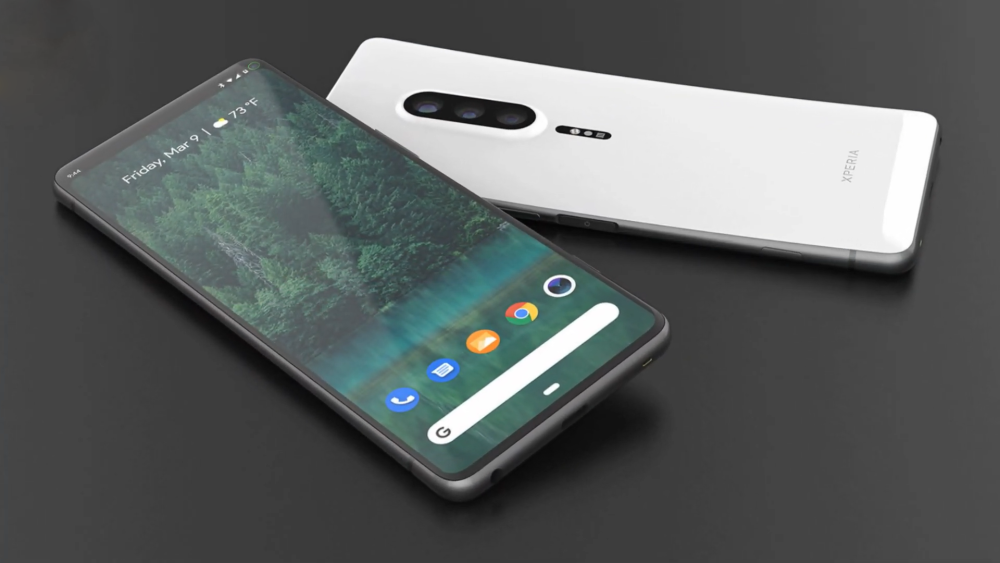 索尼概念新机弧形一体式设计骁龙888这才是索尼的实力