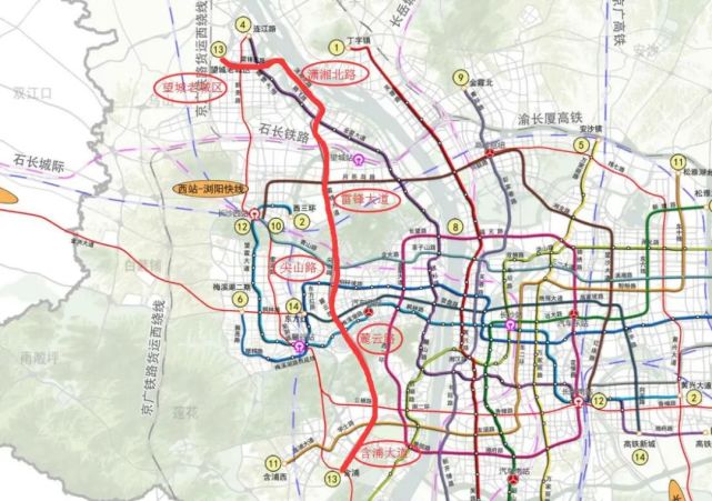 地鐵13號線規劃s2,s3快線s2快線,即為經常提到的長瀏快線.