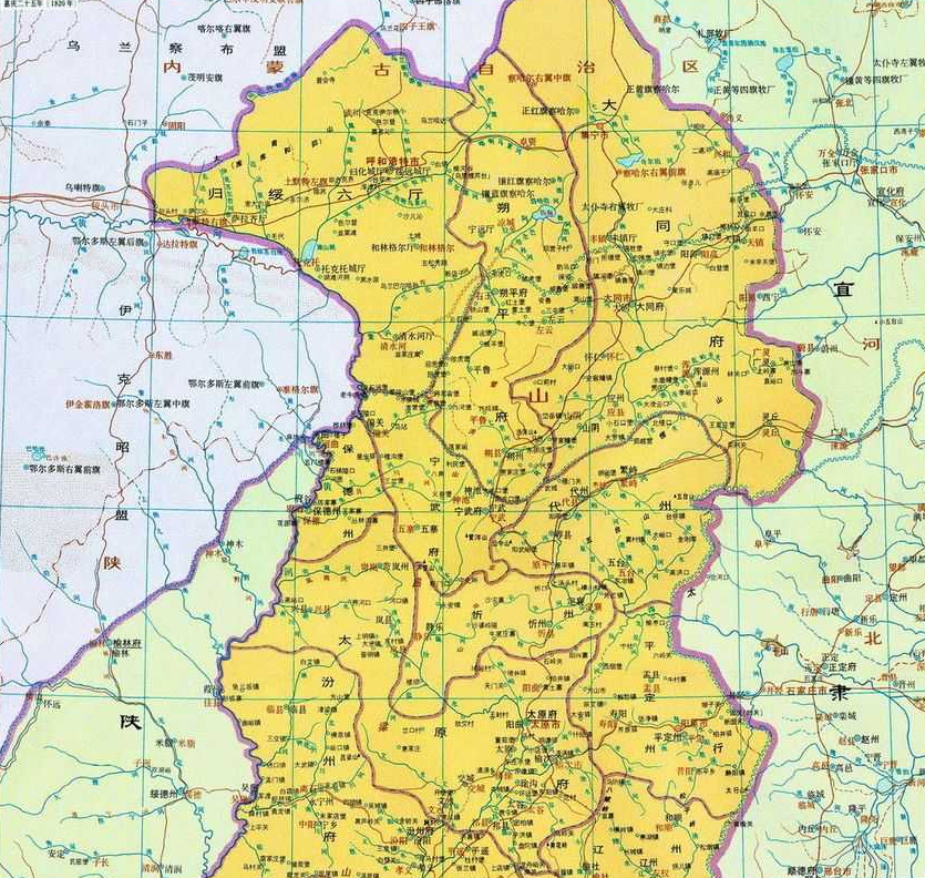 山西与内蒙古的区划调整当年10多个县为何分给内蒙古