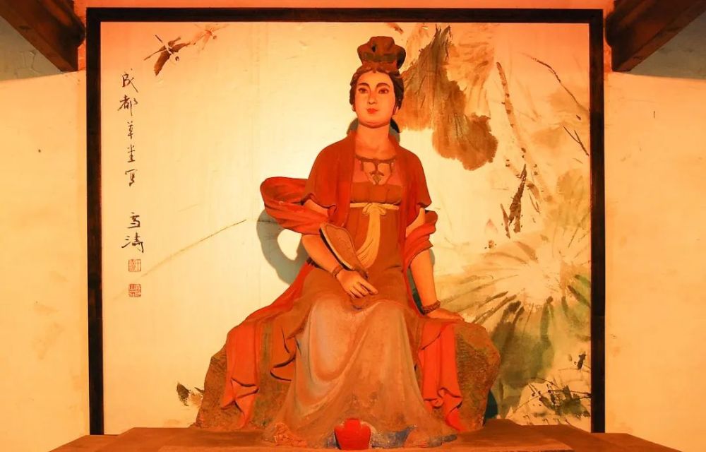 早在宋代,成都就出现了一个有关百花潭的传说:浣花夫人任氏年轻时,有