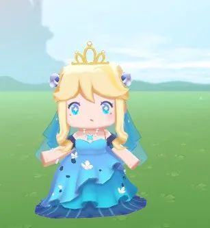 小女孩们喜欢的迷你世界的灰姑娘画好了请查收