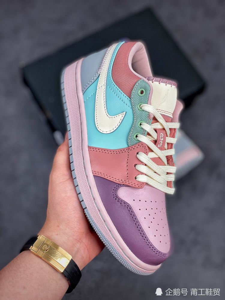 aj1 low马卡龙配色开箱_腾讯新闻