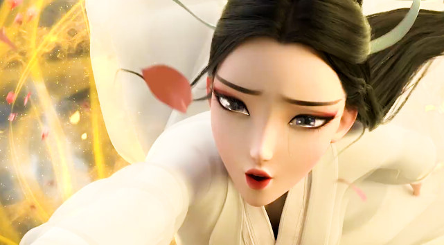 赛博朋克风白蛇2定档7月23日小青战损装又美又飒