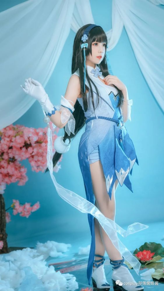 cos:王者榮耀西施cos正片@希若,甜美如畫